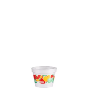 Vaso Desechable Diseño de Frutas 4J6 (4oz)