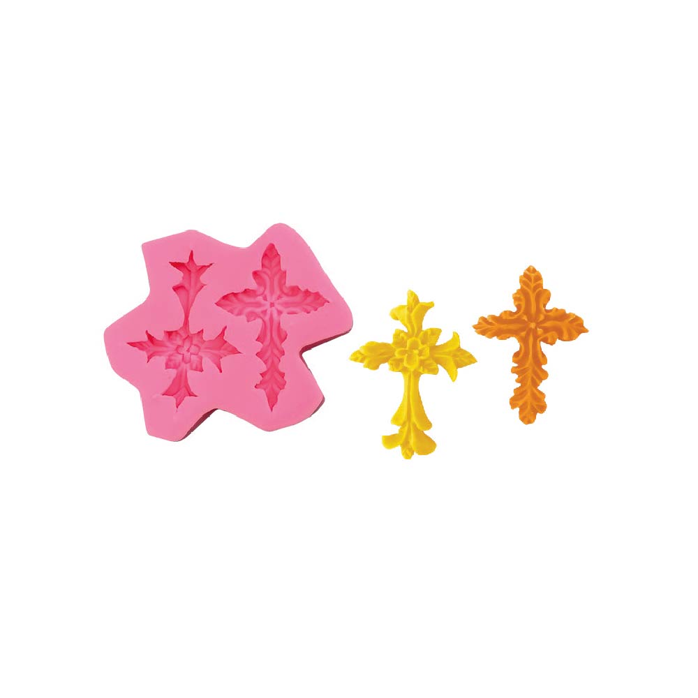 MOLDE CRUCES SILICÓN ALEGRÍA