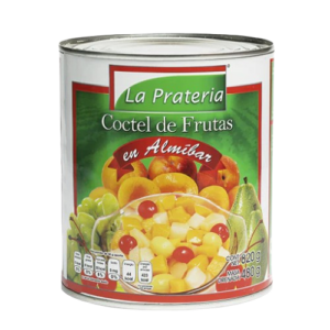 COCTEL DE FRUTAS EN ALMIBAR LA PRATERIA 820 g
