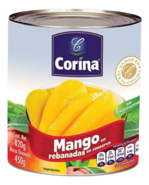 MANGO EN REBANADAS CORINA 820 g