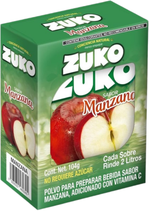 ZUKO SABOR MANZANA 104g