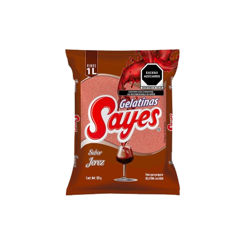 GELATINA SABOR JEREZ SAYES 120g