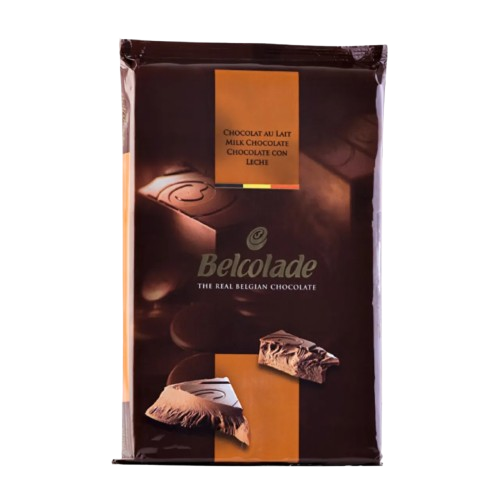 MARQUETA CHOCOLATE CON LECHE BELCOLADE PURATOS 2.5KG