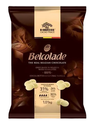 CHOCOLATE BLANCO AMBER BELCOLADE PURATOS 1KG