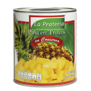 PIÑA EN TROZOS LA PRATERIA 3.03KG