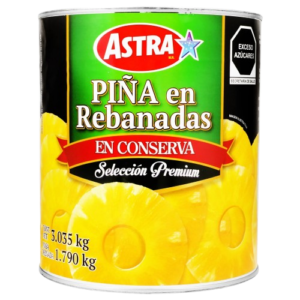 PIÑA EN REBANADAS ASTRA 3.035KG