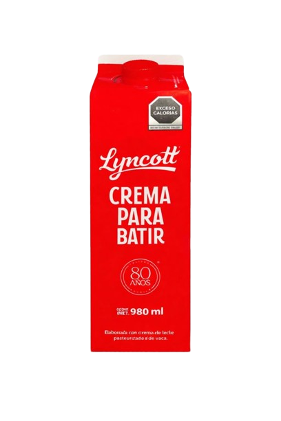 CREMA PARA BATIR LYNCOTT 980ml