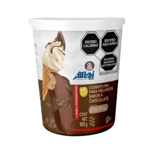COBERTURA PARA HELADOS SABOR CHOCOLATE ALPEZZI 900g