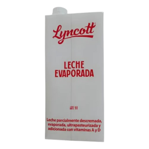 LECHE EVAPORADA LYNCOTT 1L