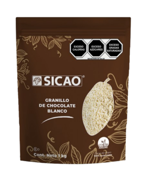 GRANILLO DE CHOCOLATE BLANCO SICAO 1KG