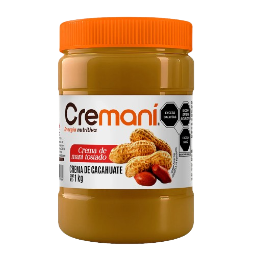 CREMA DE CACAHUATE CREMANÍ 1KG