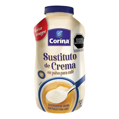 SUSTITUTO DE CREMA EN POLVO PARA CAFÉ CORINA 1KG