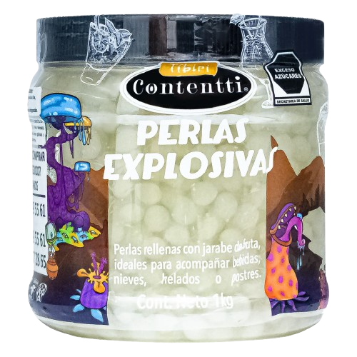 PERLAS EXPLOSIVAS SABOR YOGURT TÍBIRI CONTENTTI 1KG