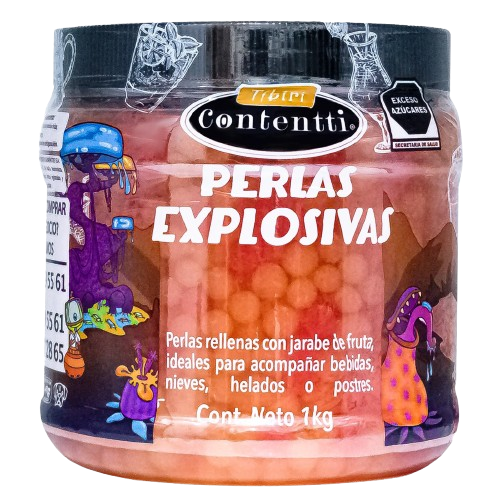 PERLAS EXPLOSIVAS ARCOÍRIS TÍBIRI CONTENTTI 1KG