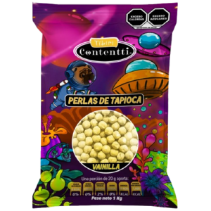 PERLAS DE TAPIOCA SABOR VAINILLA TÍBIRI CONTENTTI 1KG