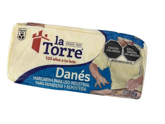 MARGARINA PARA USO INDUSTRIAL DANÉS LA TORRE 1KG