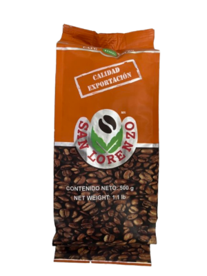 CAFÉ PURO CALIDAD EXPORTACIÓN SAN LORENZO 500g