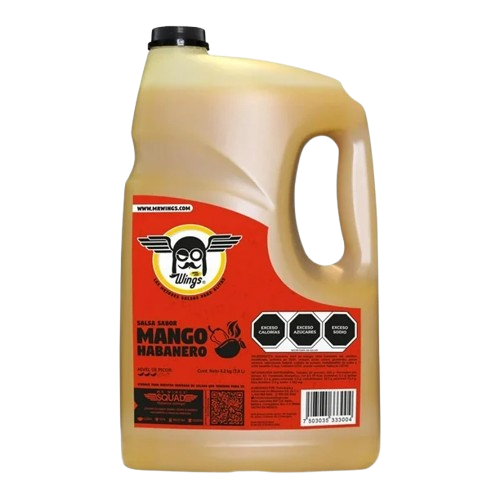 SALSA MANGO HABANERO MR WINGS 3.8L