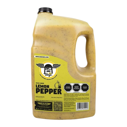 ADEREZO SABOR LEMON PEPPER MR WINGS 3.8L