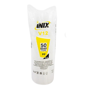 50 VASOS INIX V12 VASOS V12 INIX 50 PIEZAS