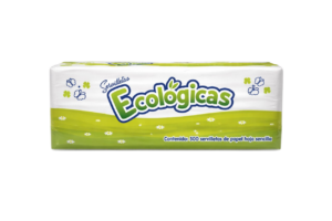 500 SERVILLETAS DE PAPEL HOJA SENCILLA ECOLÓGICAS