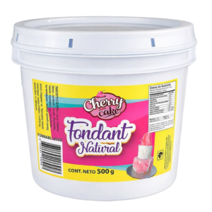 FONDANT NATURAL CHERRY AND CAKE 500g
