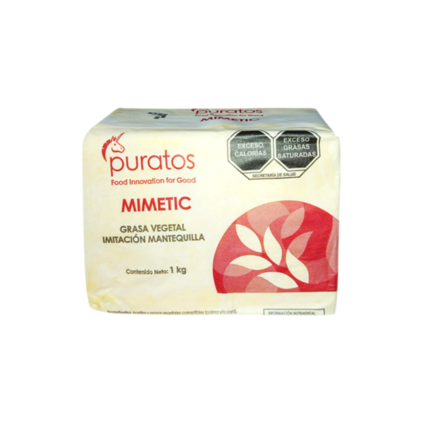 GRASA VEGETAL IMITACIÓN MANTEQUILLA PURATOS MIMETIC 1KG