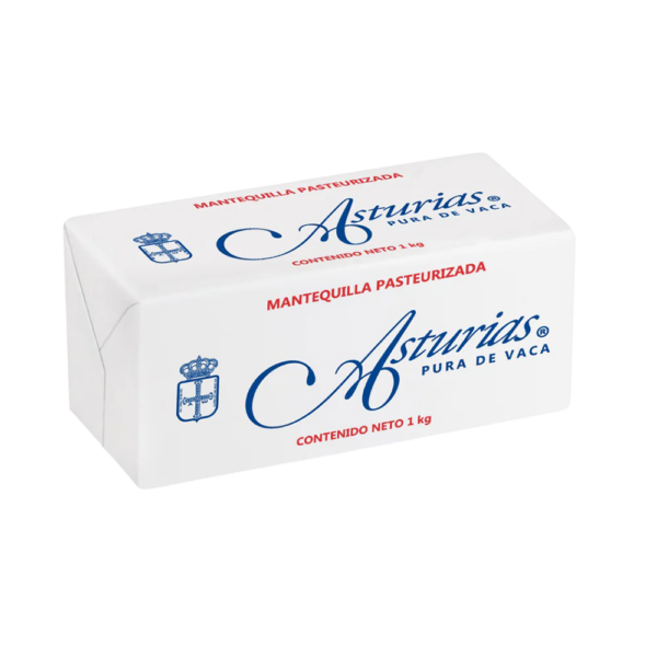 MANTEQUILLA PASTEURIZADA ASTURIAS 1KG